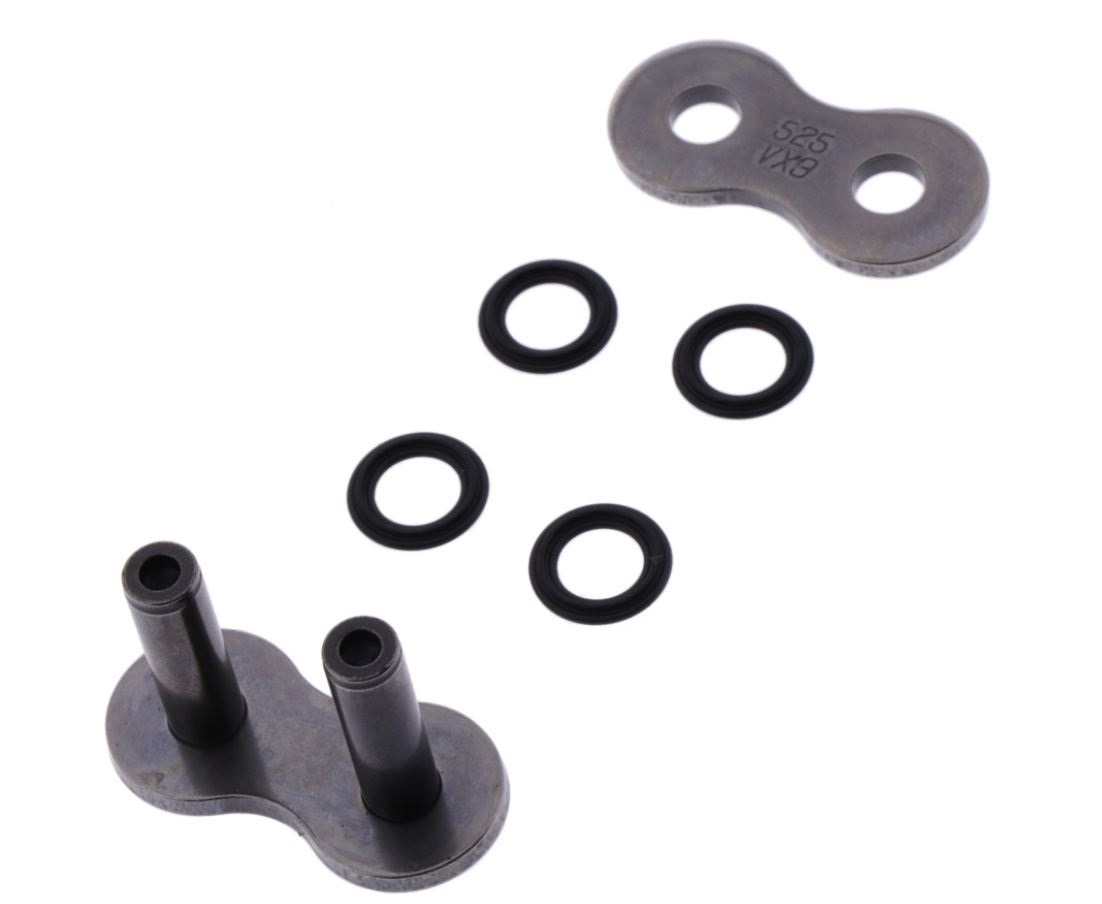 DID 525VX3 Motorrad X-Ringkette 525 Teilung 114 offen + Nietschloss
