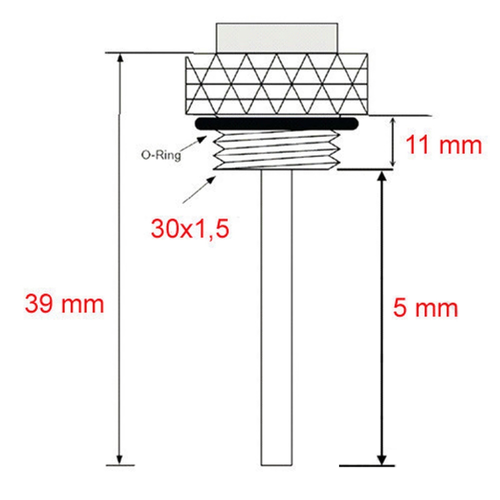 JMT Öltemperatur Direktmesser / Ölthermometer