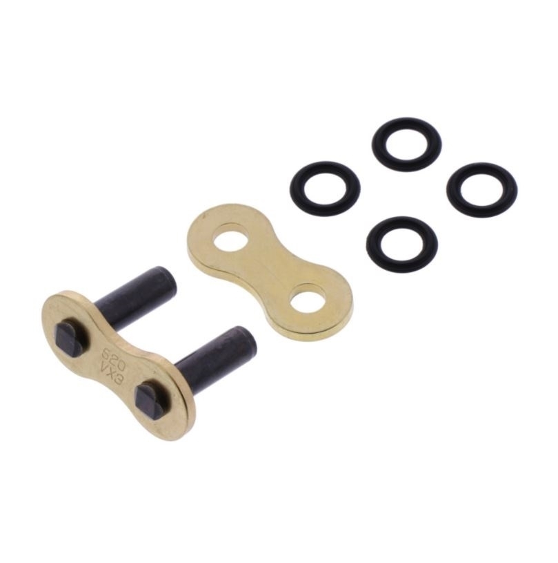 DID VX3 X-Ringkette Antriebskette offen G&B 520 Teilung 100 Glieder +Nietschloss