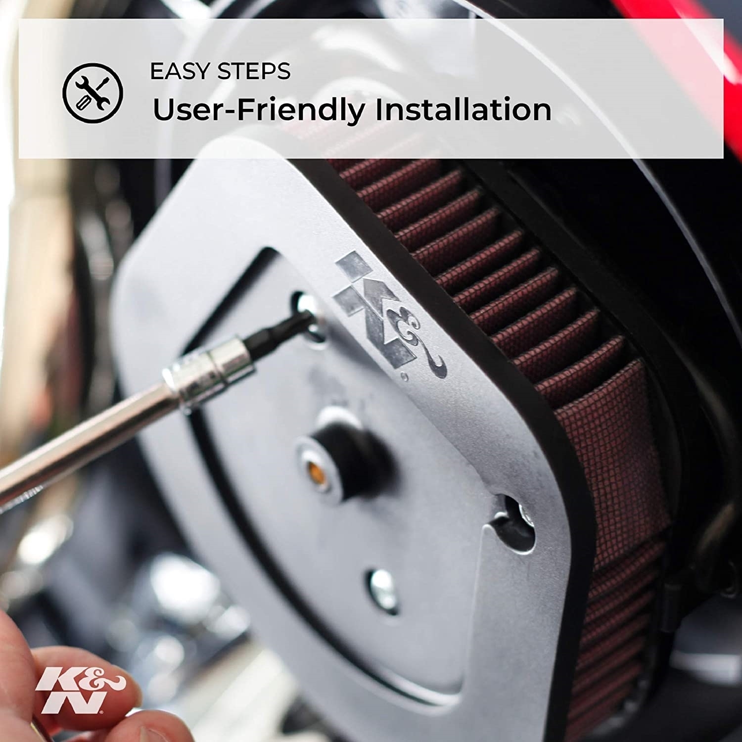 K&N Tauschluftfilter HD-1102