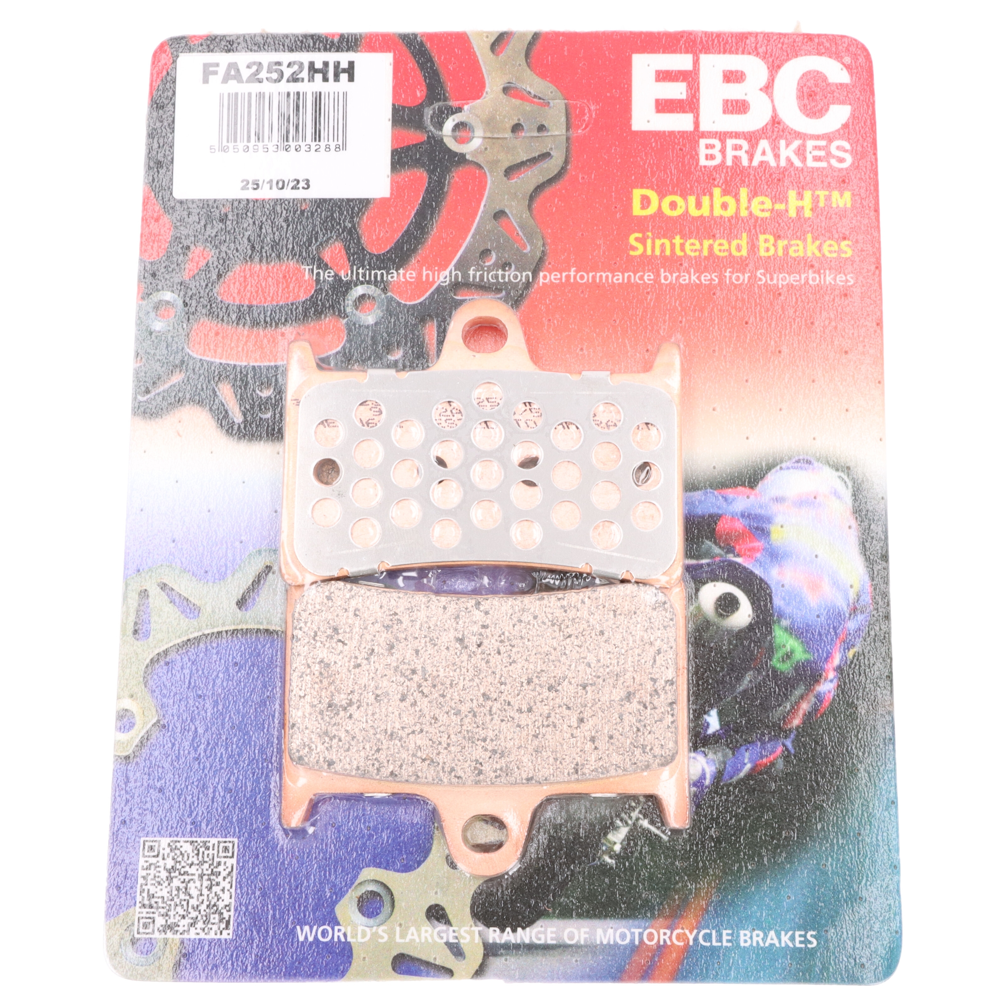 EBC Bremsbeläge FA252HH für Yamaha FZS YZF-R1 -R7 XJR FJR FZR