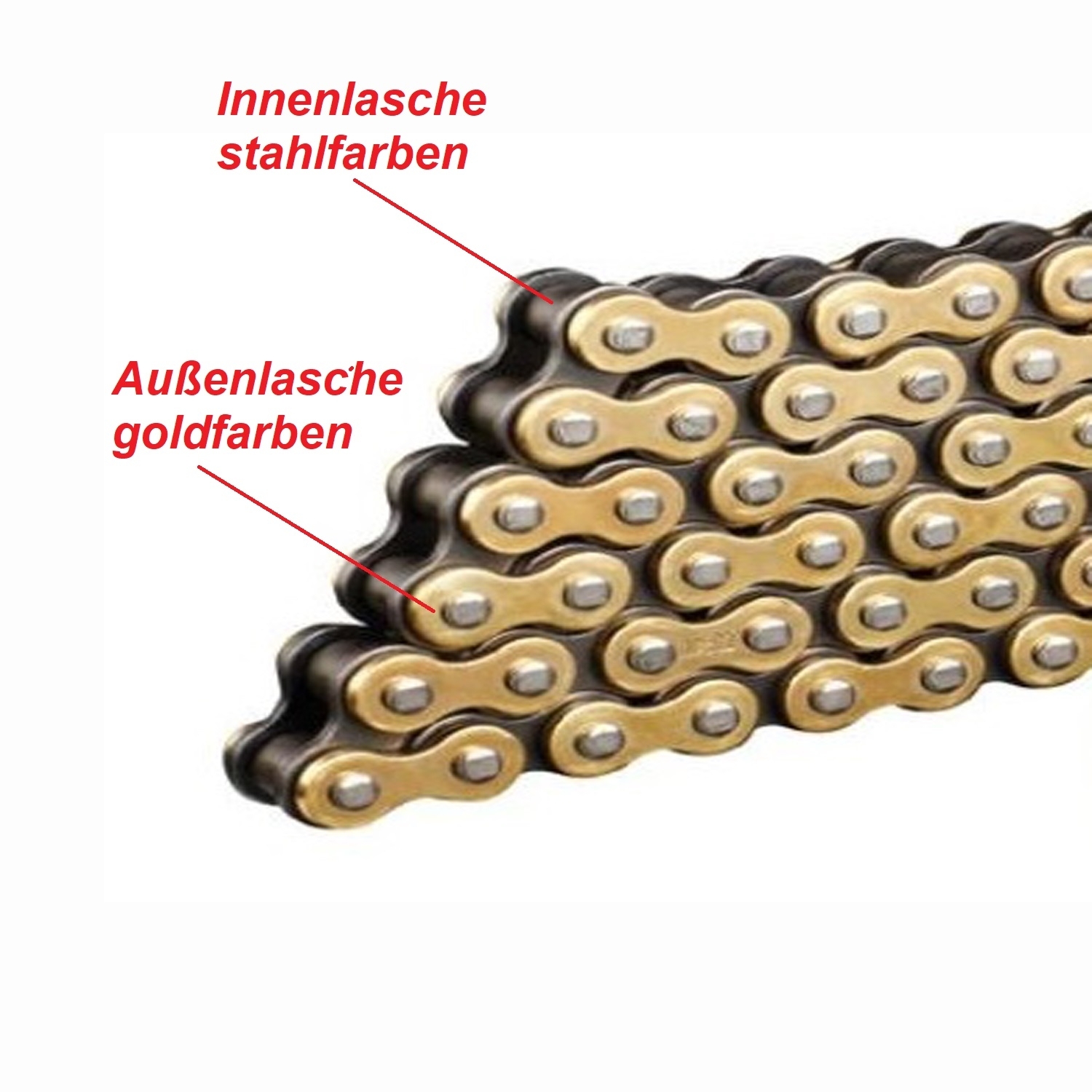 DID 525VX3 X-Ringkette Kettensatz für Honda XL 650 V Transalp, 15-48-118
