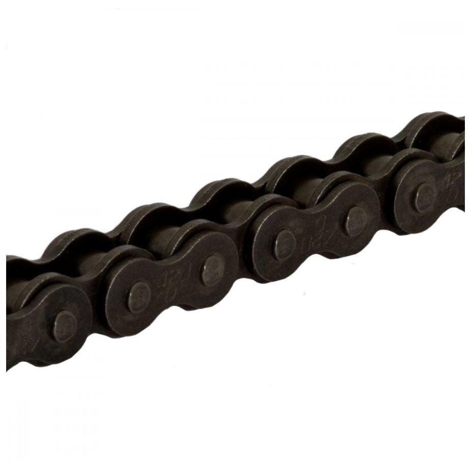 DID 428D Motorrad Standard-Kette 428 Teilung 124 Glieder offen mit Clipschloss