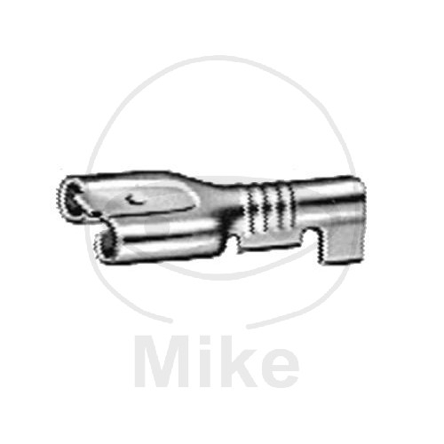 Hella Flachsteckhülsen, unisoliert für Stecker 6,3x0,8mm 0,75-1,5mm²