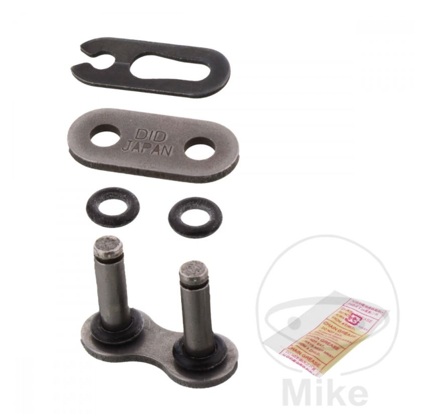 DID 420V O-Ringkette 50-125ccm, 420 Teilung 126 Glieder offen +Clipschloss