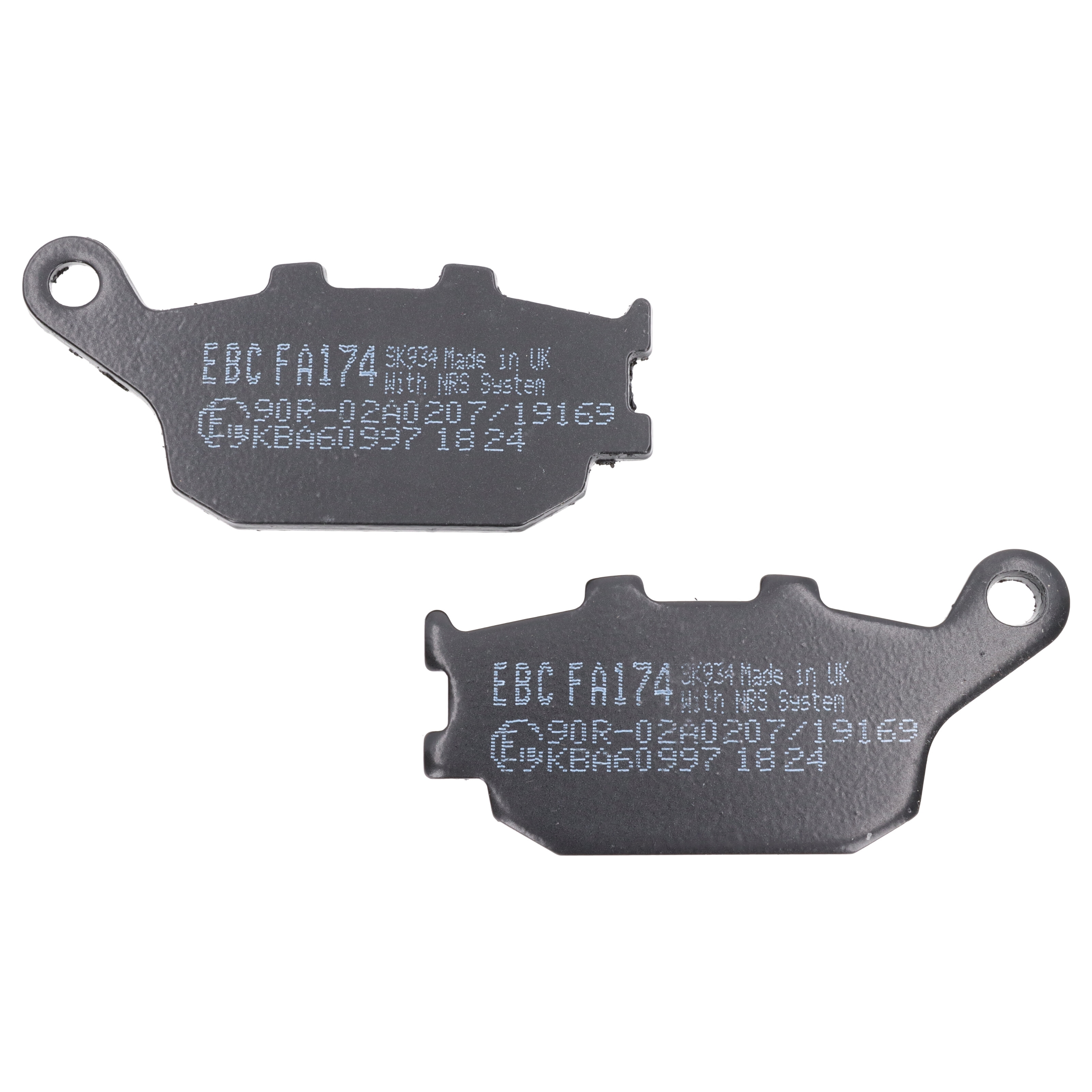 EBC FA174 Bremsbeläge hinten für Honda CB CBR Suzuki GSF GSX-S Yamaha XJ6 YZF-R6 MT- Kawasaki