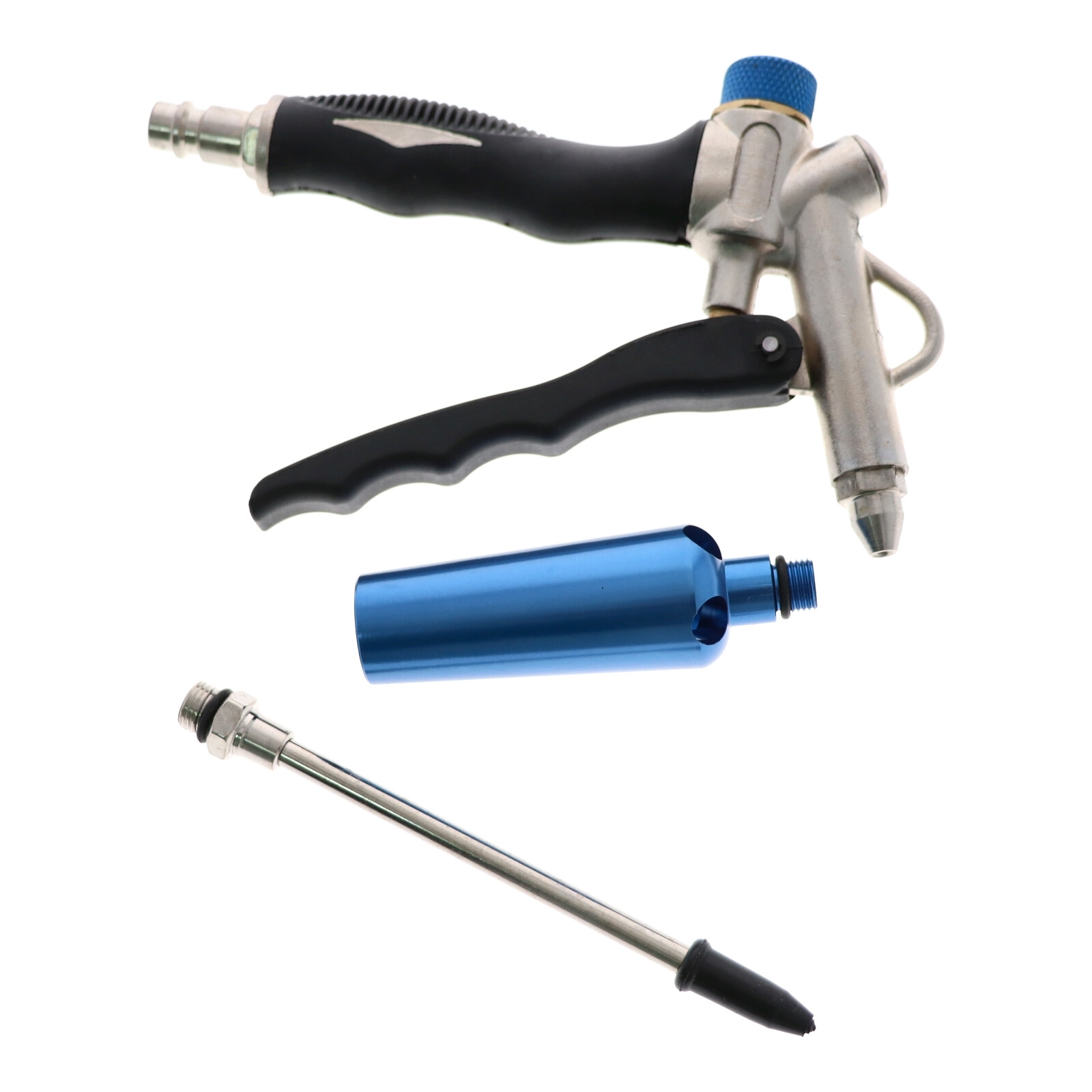 Druckluft Ausblaspistole 1/4" mit Venturidüse KFZ Luftpistole Druckluftpistole