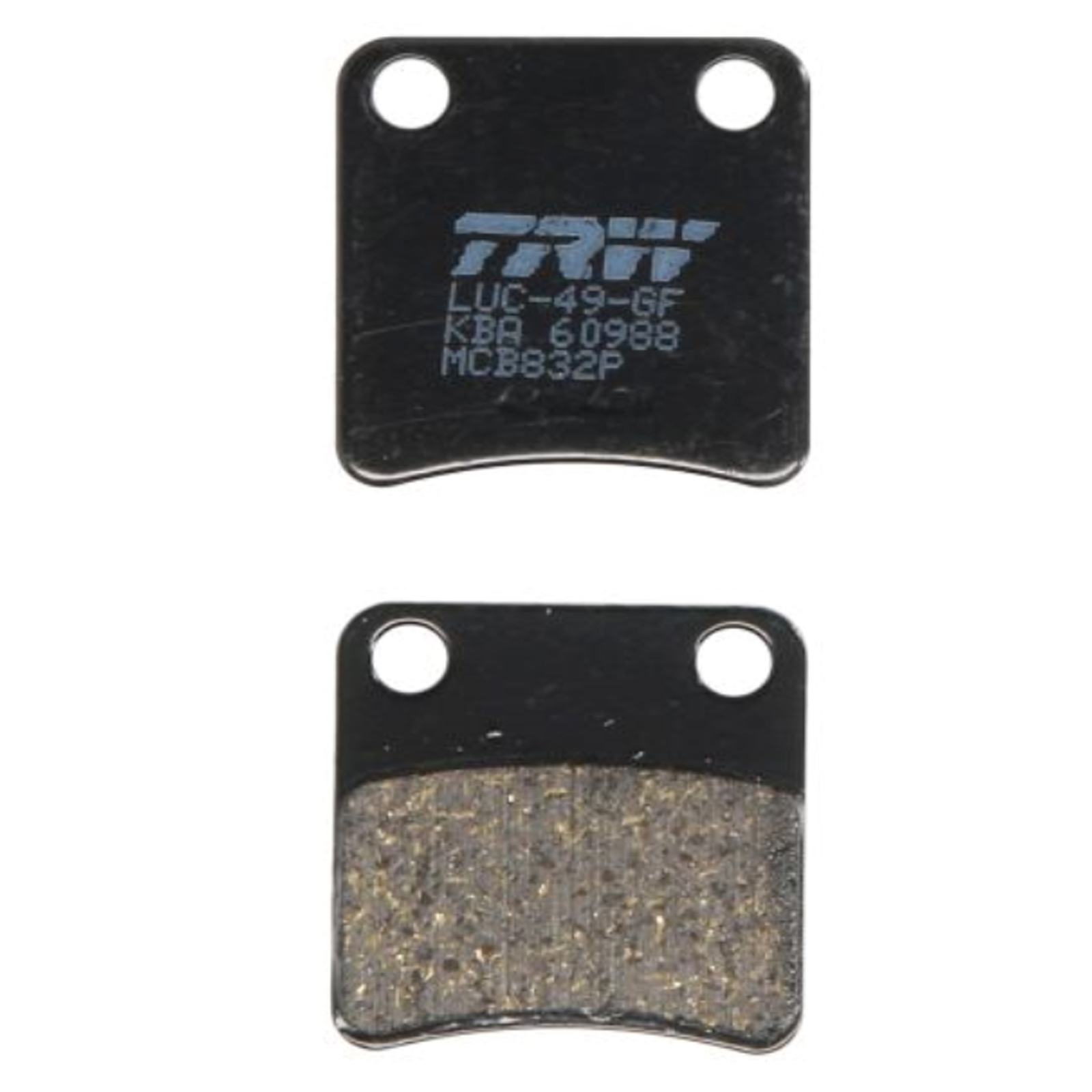 TRW MCB832P Bremsbeläge für Honda CRF Piaggio MP3 Gilera Fuoco GP Kymco Aprilia Mana Feststellbremse