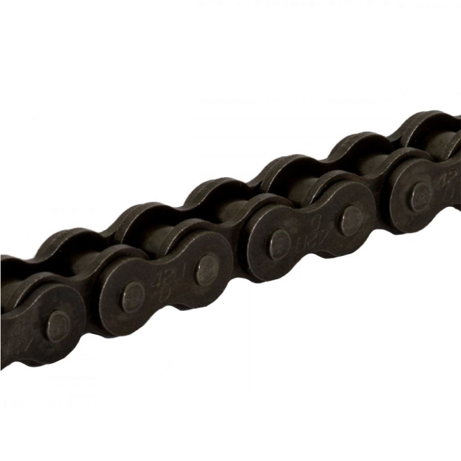 DID Motorrad Standard-Kette offen 420 Teilung 126 Glieder mit Clipschloss