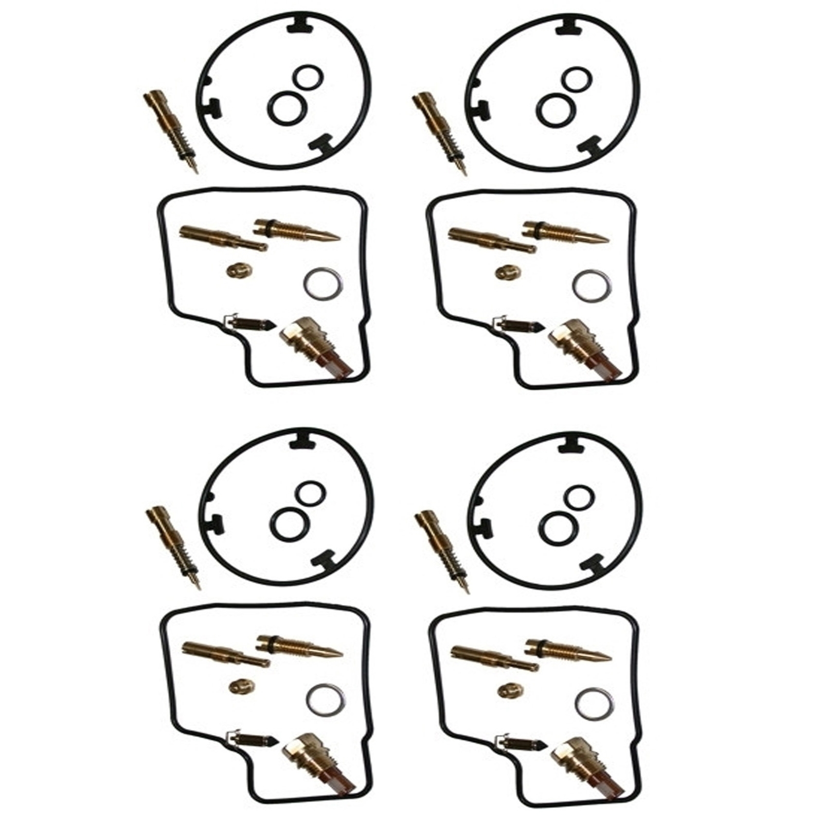 Keyster KH-1393 Vergaser Reparatursatz Vollsatz für Honda VFR750 F RC36 1990 - 1993 VFR750F