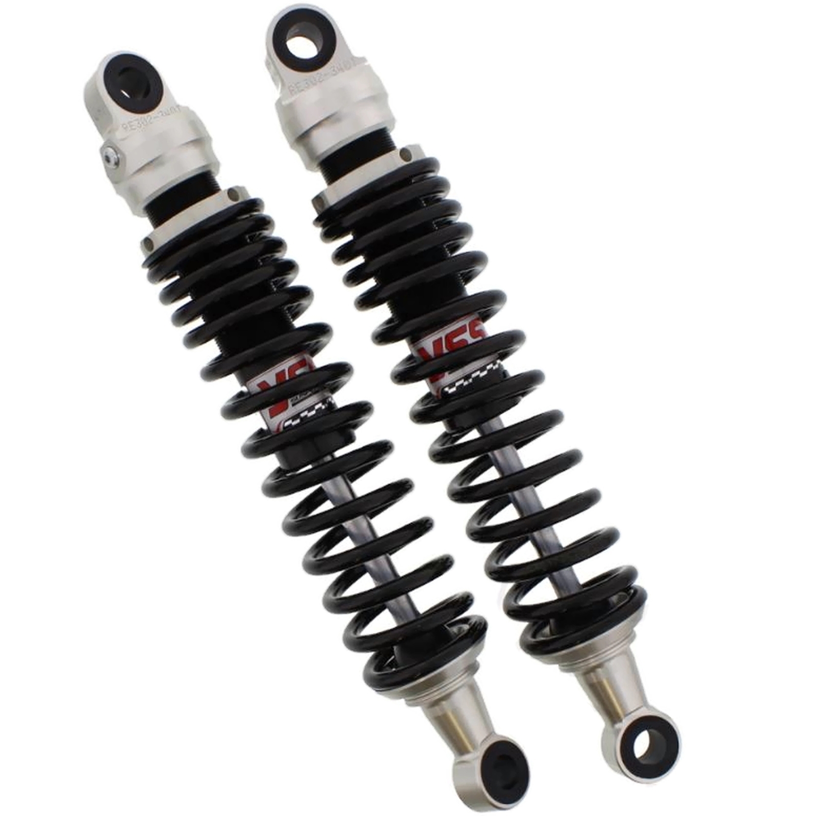 DZSYANJIASM Motorrad Stoßdämpfer 340mm - Einstellbare Federung Für Suzuki