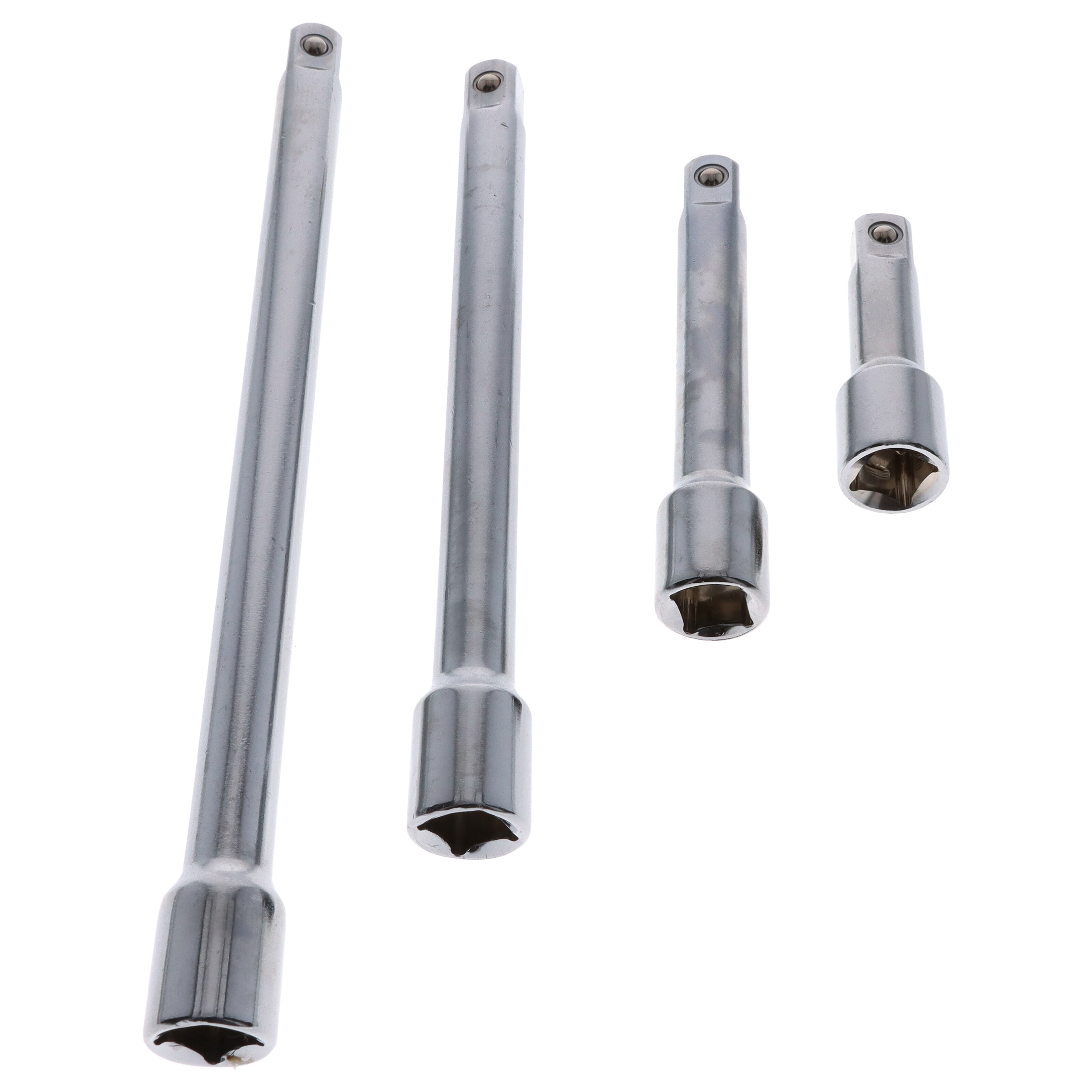 Verlängerung Set 4-tlg Steckschlüssel Verlängerung 1/2" Adapter 70-120-200-245 mm