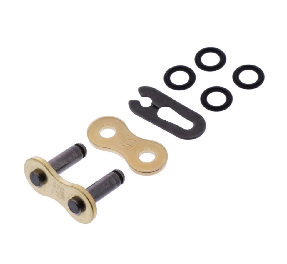 DID VX3 X-Ringkette Antriebskette offen 520 Teilung 116 Glieder +Clipschloss