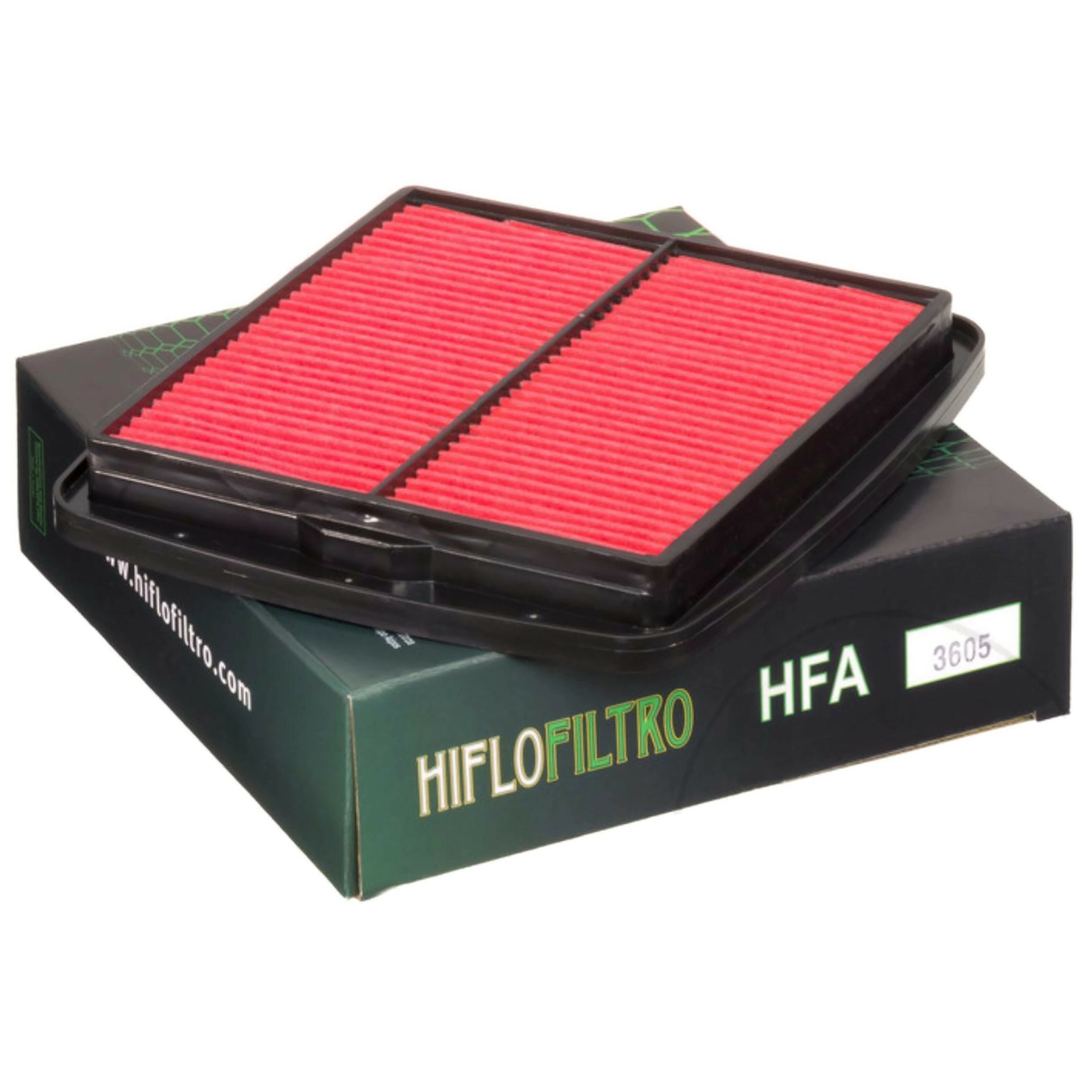 HiFlo HFA3605 Luftfilter für Suzuki Bandit GSF 1200 1996-00 GSF600 1995-99 GSXR W 750 1100