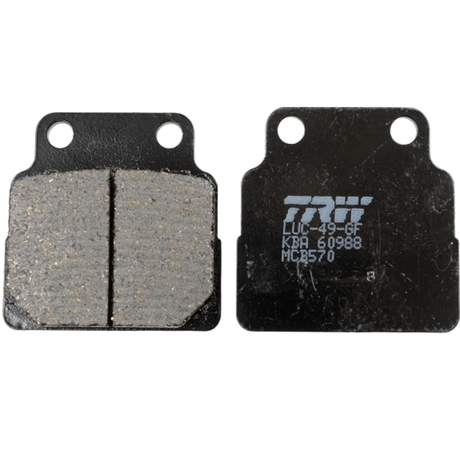 TRW MCB570 Bremsbeläge vorne für Honda CB450 N PC14 Baujahr 1985