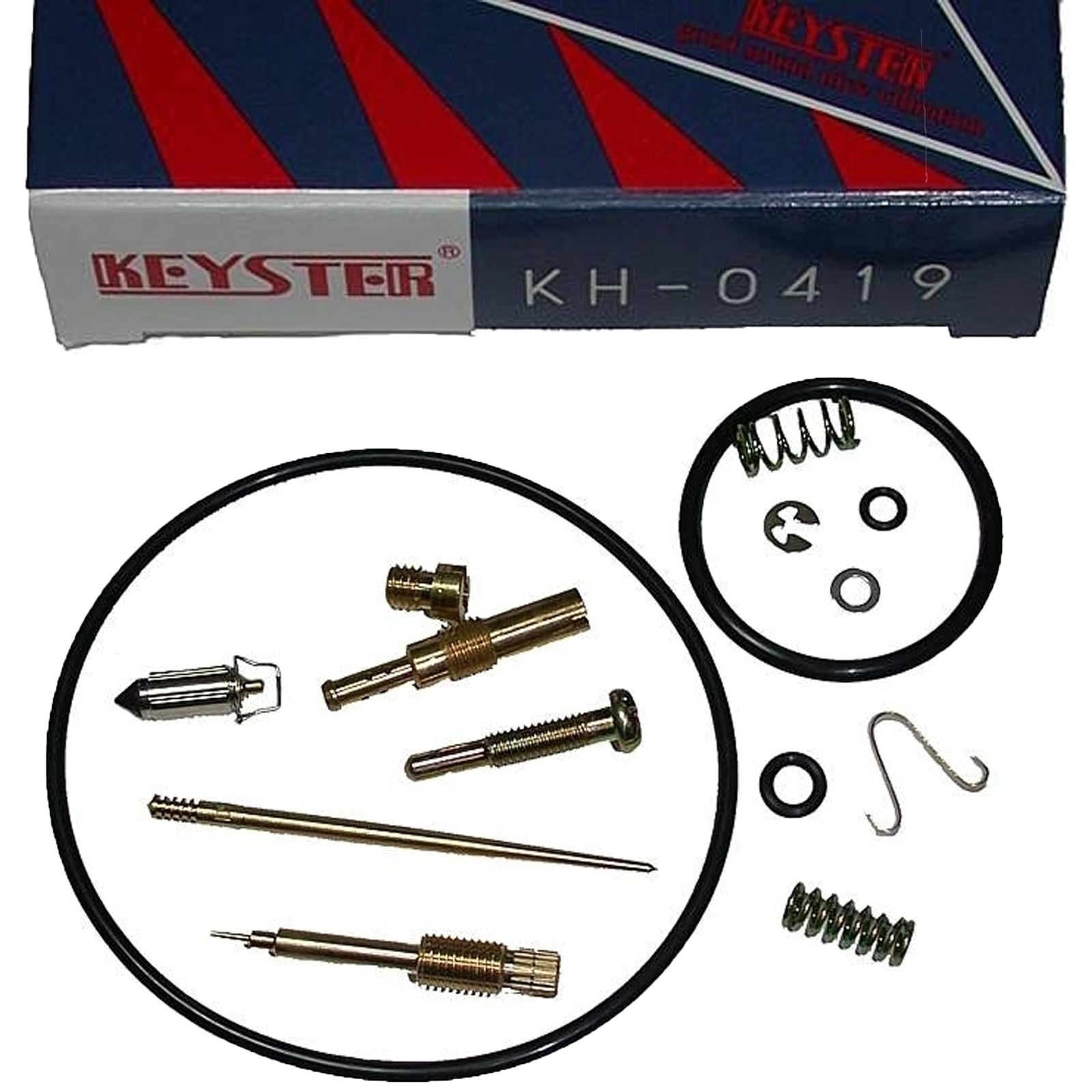 Keyster KH-0419 Vergaser Reparatursatz für Honda CM250 C Custom 1982 - 1983 MC06
