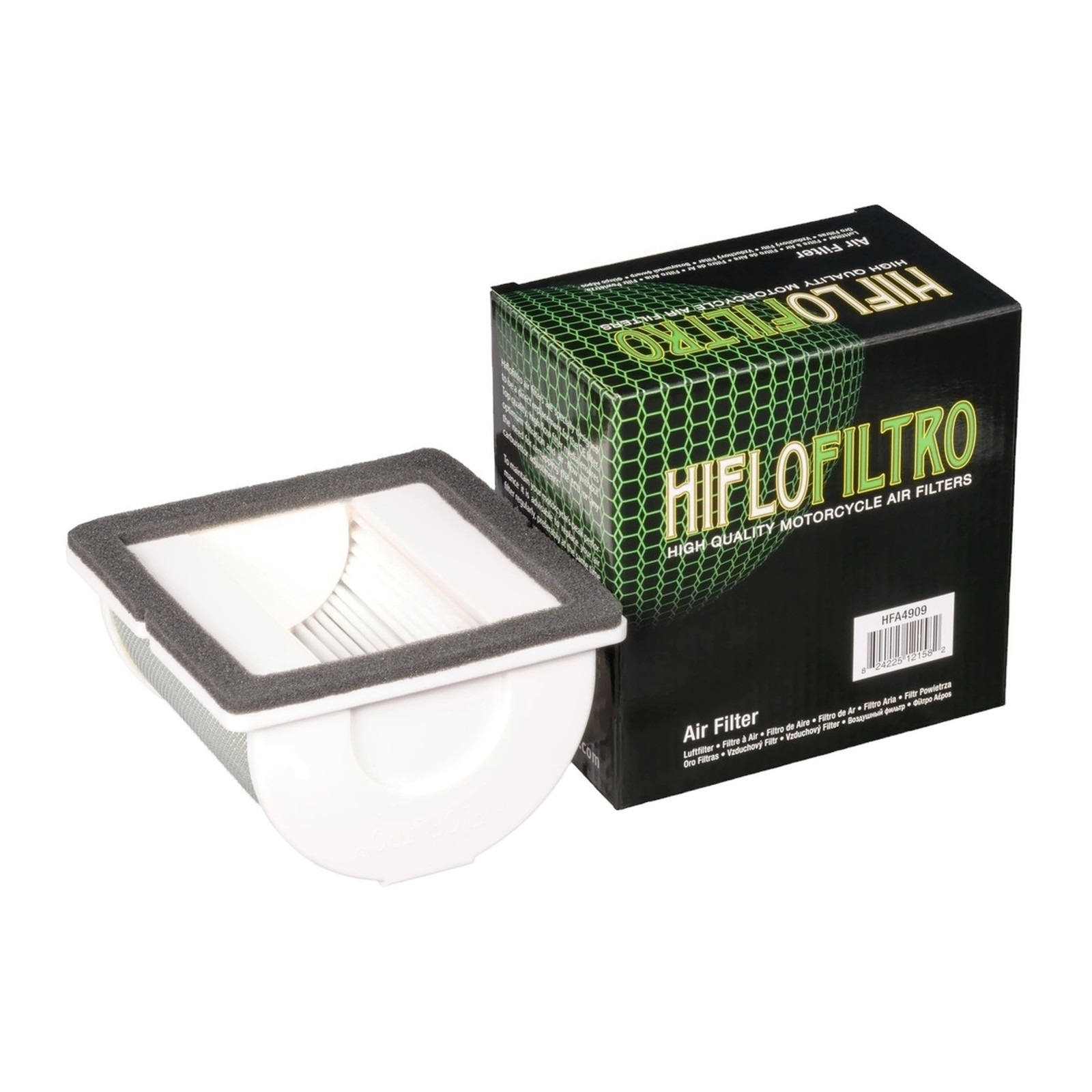 HIFLO Luftfilter HFA4909 für Yamaha GTS 1000 GTS1000A TMax XP500 Black Max