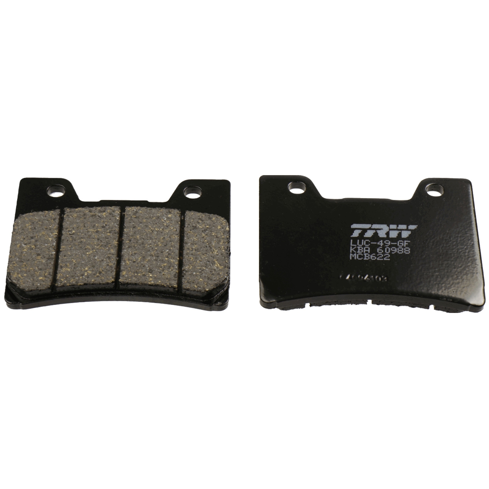 TRW MCB622 Bremsbeläge vorne für Yamaha FJ1200 FZR600 FZR1000 TDM850 VMX-12