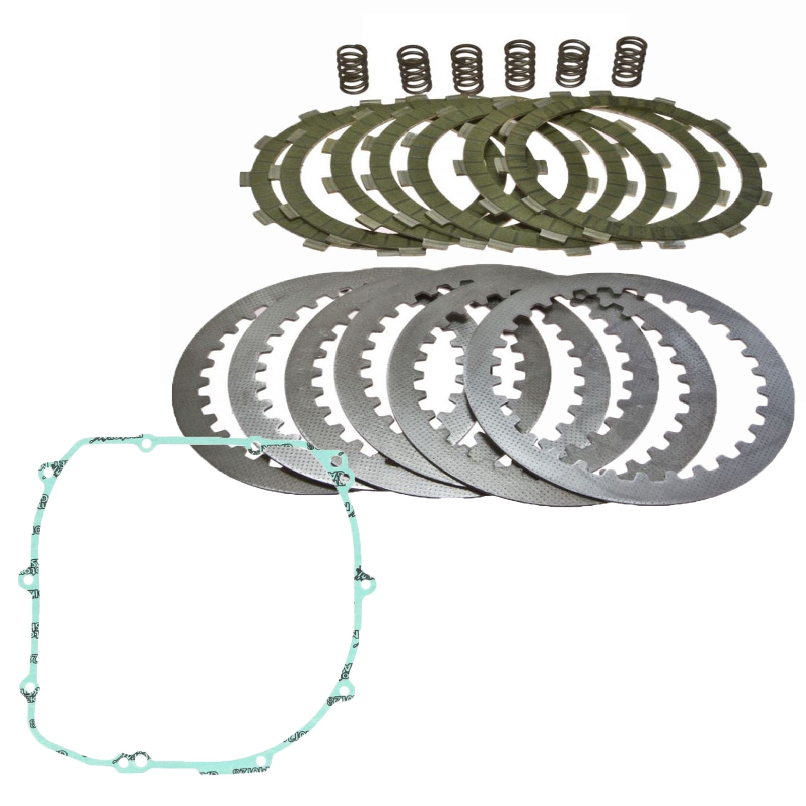 Kupplung für Kawasaki ZZR600 D 1990-1992 EBC Reparatursatz verstärkt + Deckeldichtung