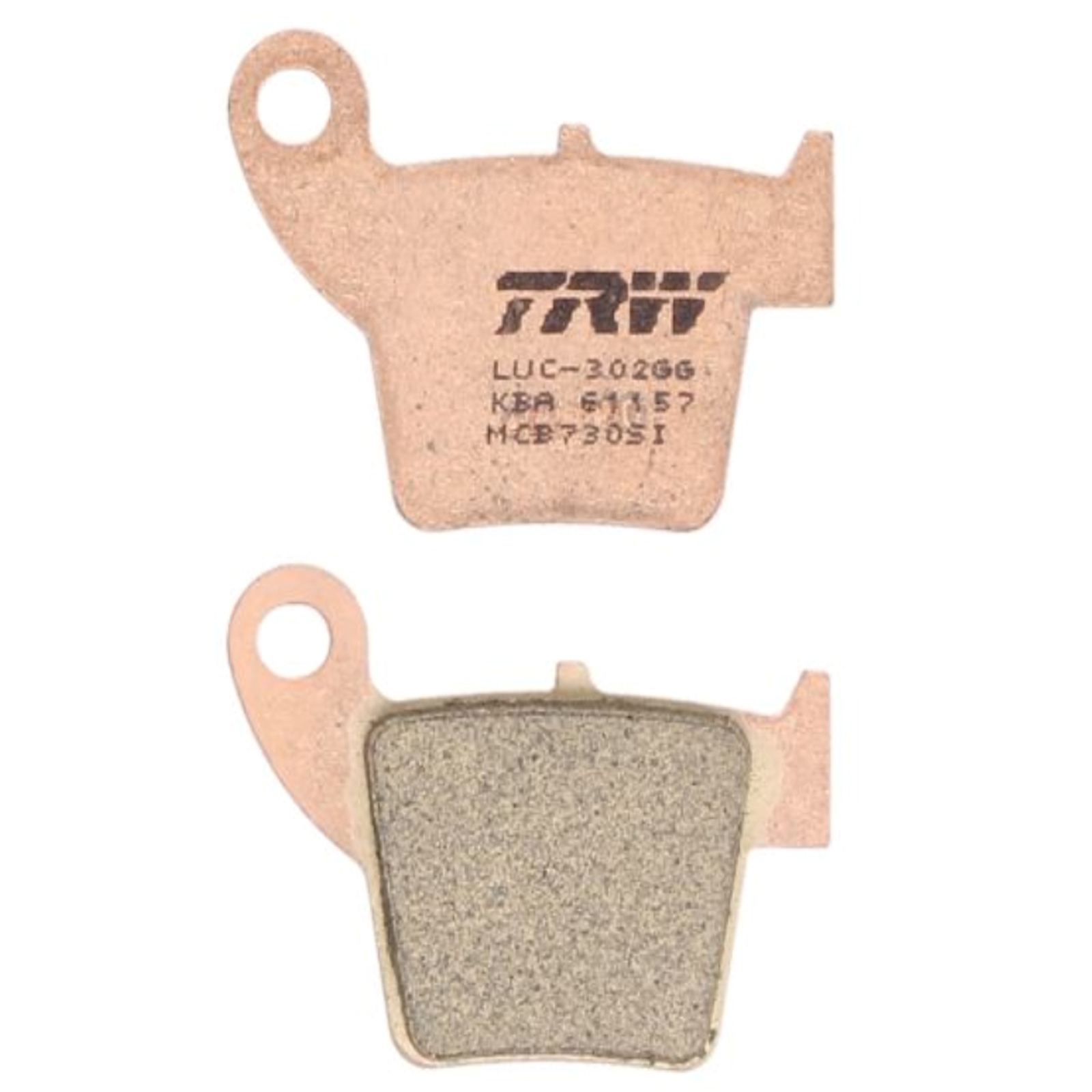 TRW MCB730SI Bremsbeläge hinten für Honda CR125 CRF150 CRF250 CRF450 HM-Moto CRE CRE-F
