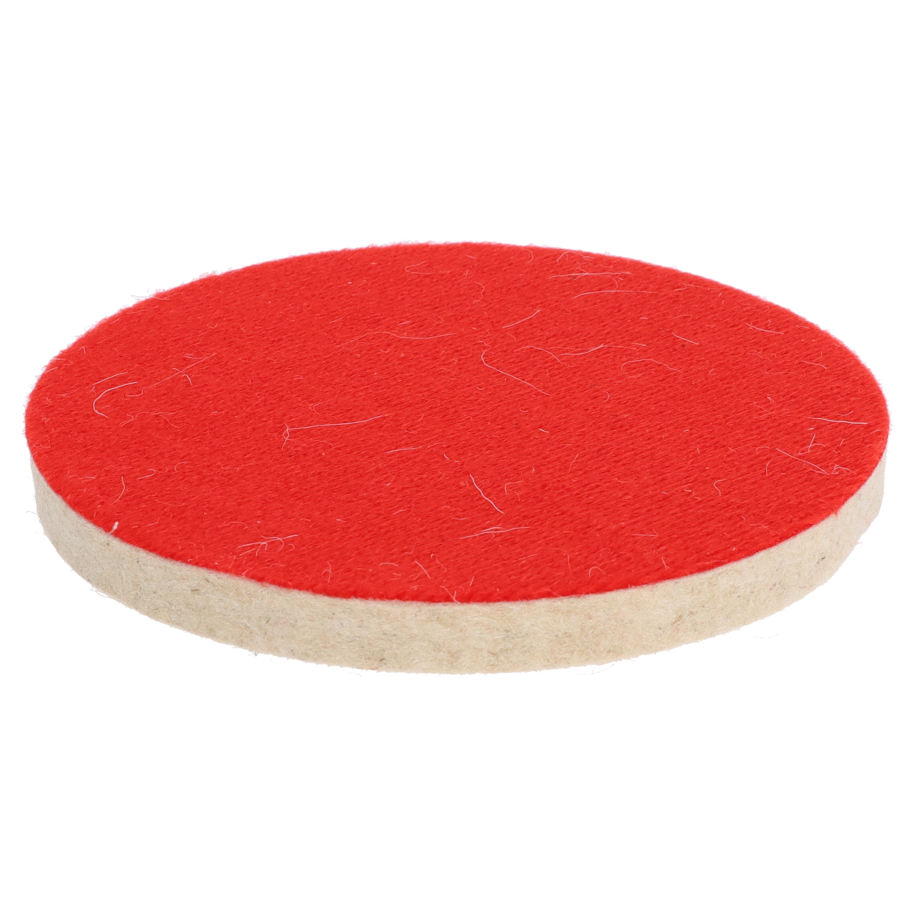 1x Klett Filzscheibe Polierscheibe 125 x 10 mm Auto Politur Polierpads Schleifscheibe