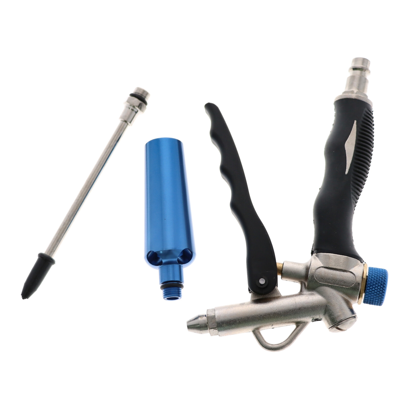 Druckluft Ausblaspistole 1/4" mit Venturidüse KFZ Luftpistole Druckluftpistole