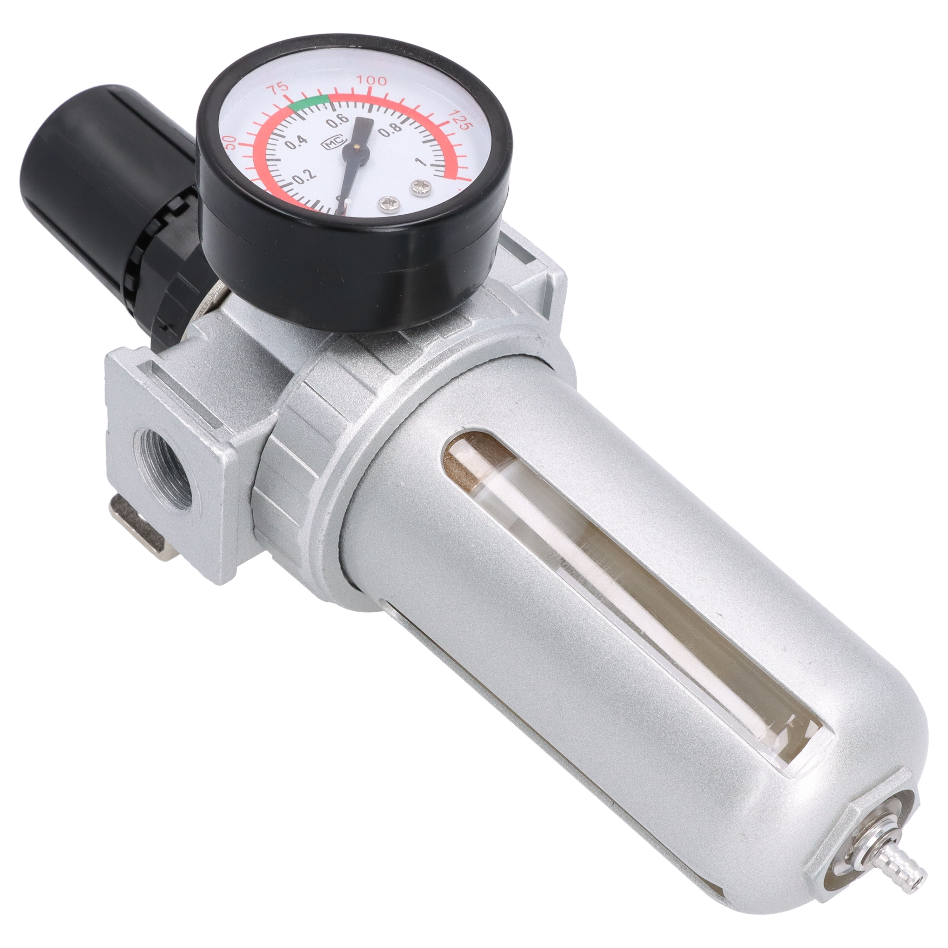 Druckluft Regler 3/8" Druckminderer Wasserabscheider Filter Druckluft