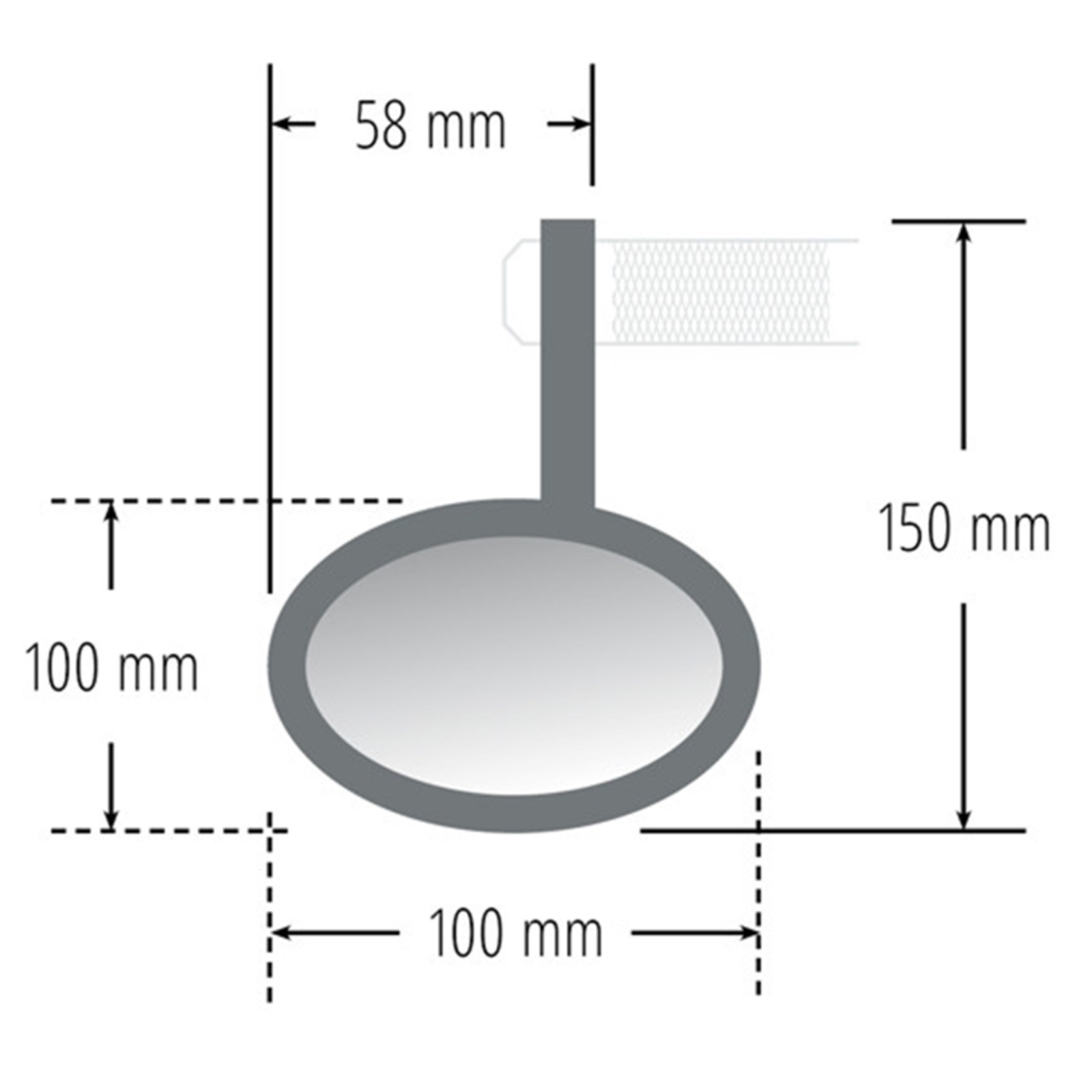 Lenkerendenspiegel Paar Universal schwarz Superbike E-geprüft 301-078