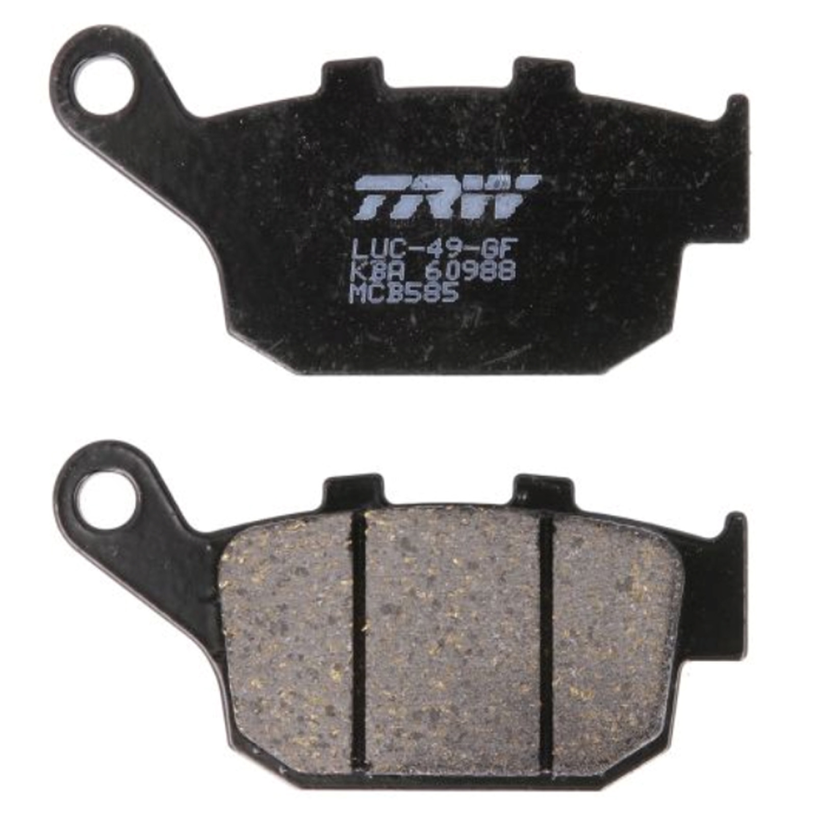 TRW Bremsbeläge MCB585 für Honda CB-1 XL NT NTV NX FMX F V Revere Dominator