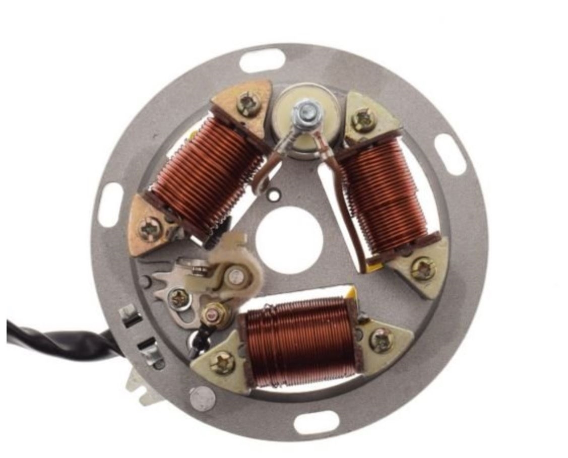 Lichtmaschine Stator Unterbrecher 6V Grundplatte für Simson SR50 S51 Moped