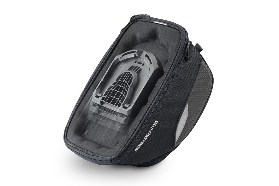 SW-MOTECH EVO GS Tankrucksack. 16-22 l. Für EVO Tankring, schwarz/grau