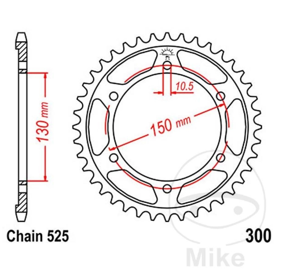 DID 525VX3 X-Ringkette Kettensatz für Honda XL 650 V Transalp, 15-48-118