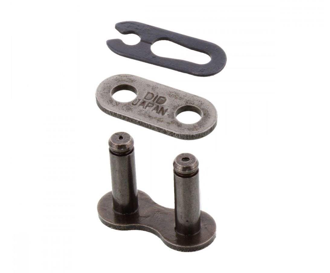 DID 428D Motorrad Standard-Kette 428 Teilung 116 Glieder offen mit Clipschloss