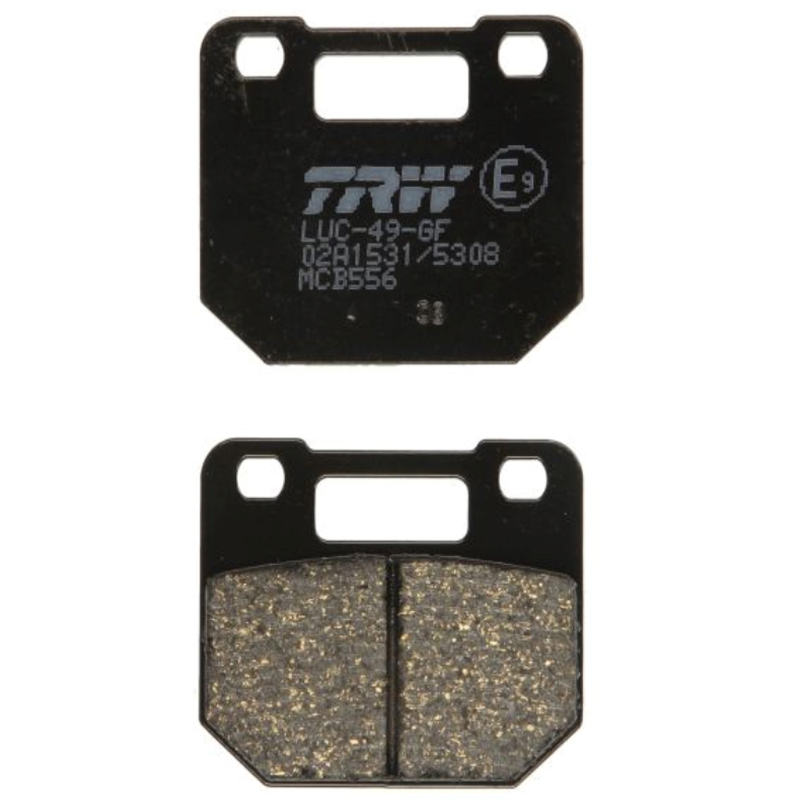 TRW MCB556 Bremsbeläge vorne für Suzuki Gamma RG80 C NC11A 1985 - 1995 RG125 UC NE12B