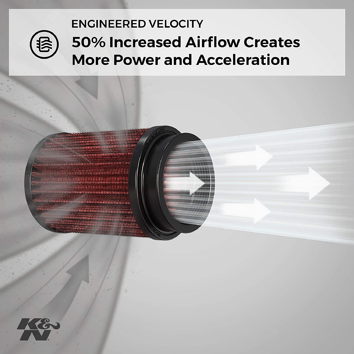 K&N Tauschluftfilter HD-1102