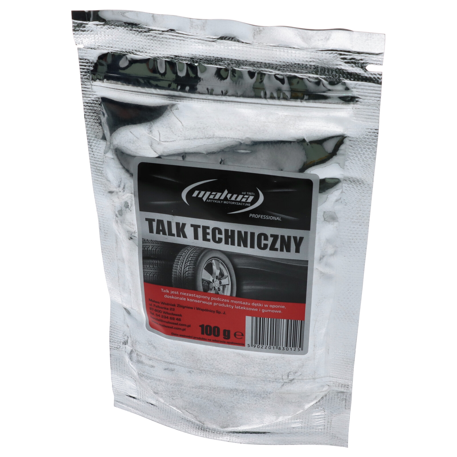 100g Talkum Talk Talcum Talc Talkumpulver Talkumpuder für Reifen Felgen Schläuche