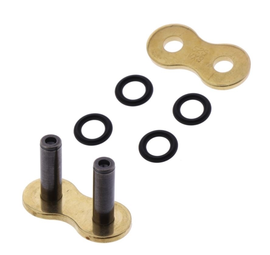 DID G&B525VX3 Motorrad X-Ringkette verstärkt 525 Teilung 110 Glieder +Nietschloss