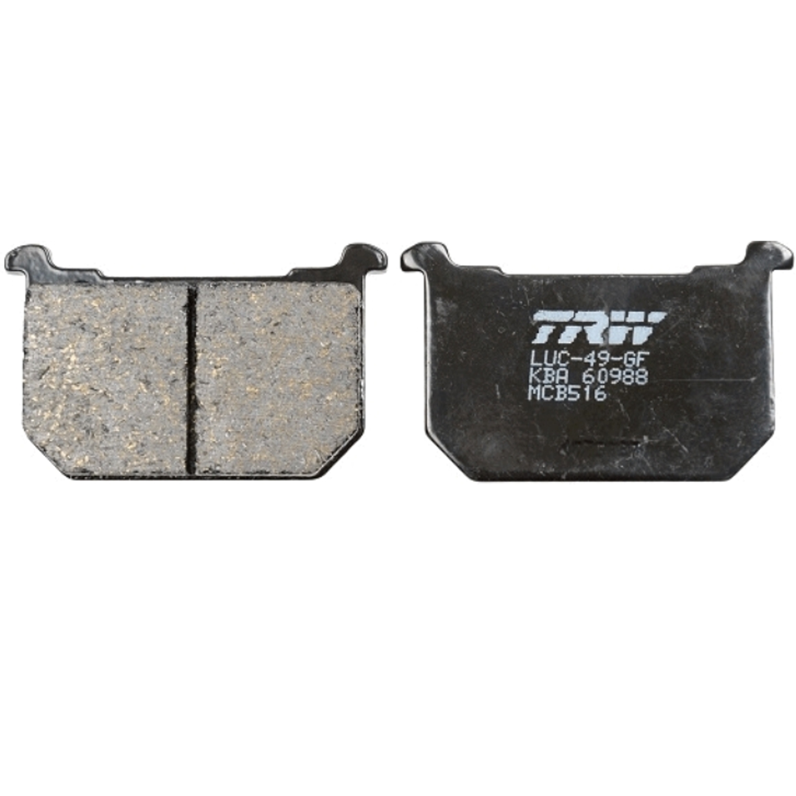 TRW MCB516 Bremsbeläge vorne für Kawasaki Z250 Z400 Z440 Z550 Z650 Z750 Z1000 GPZ GT