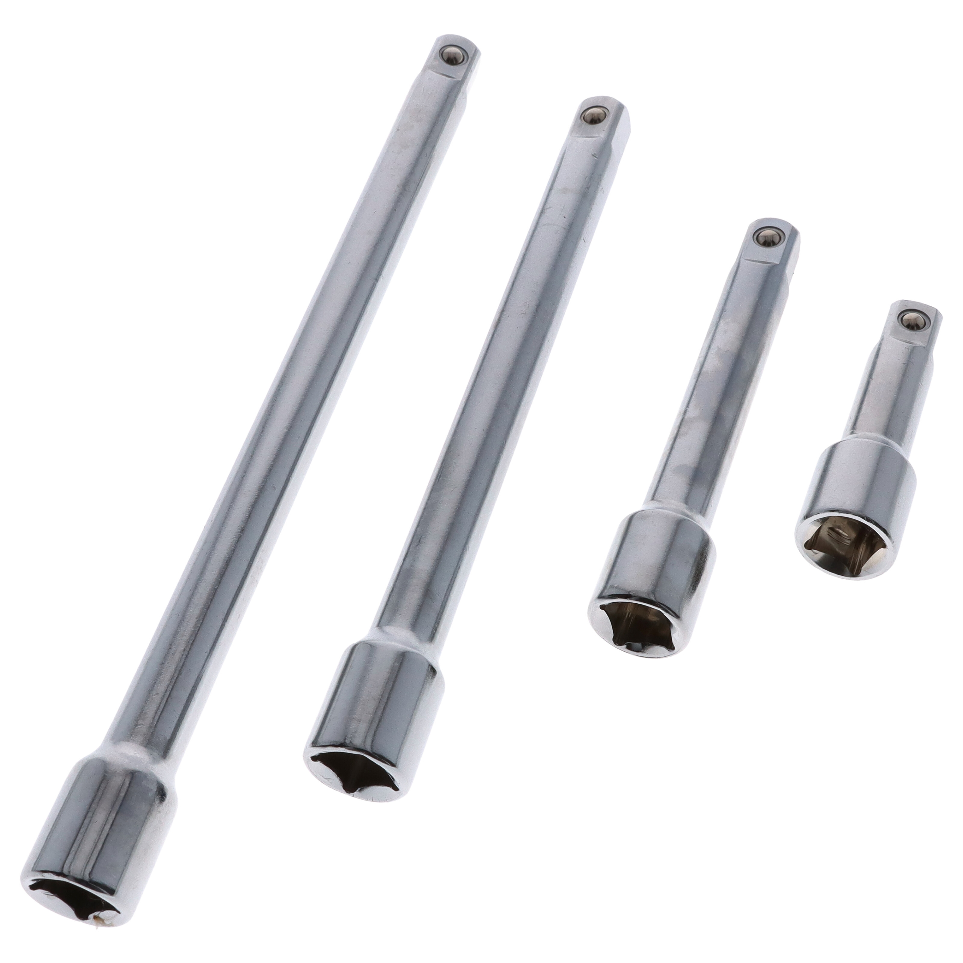 Verlängerung Set 4-tlg Steckschlüssel Verlängerung 1/2" Adapter 70-120-200-245 mm