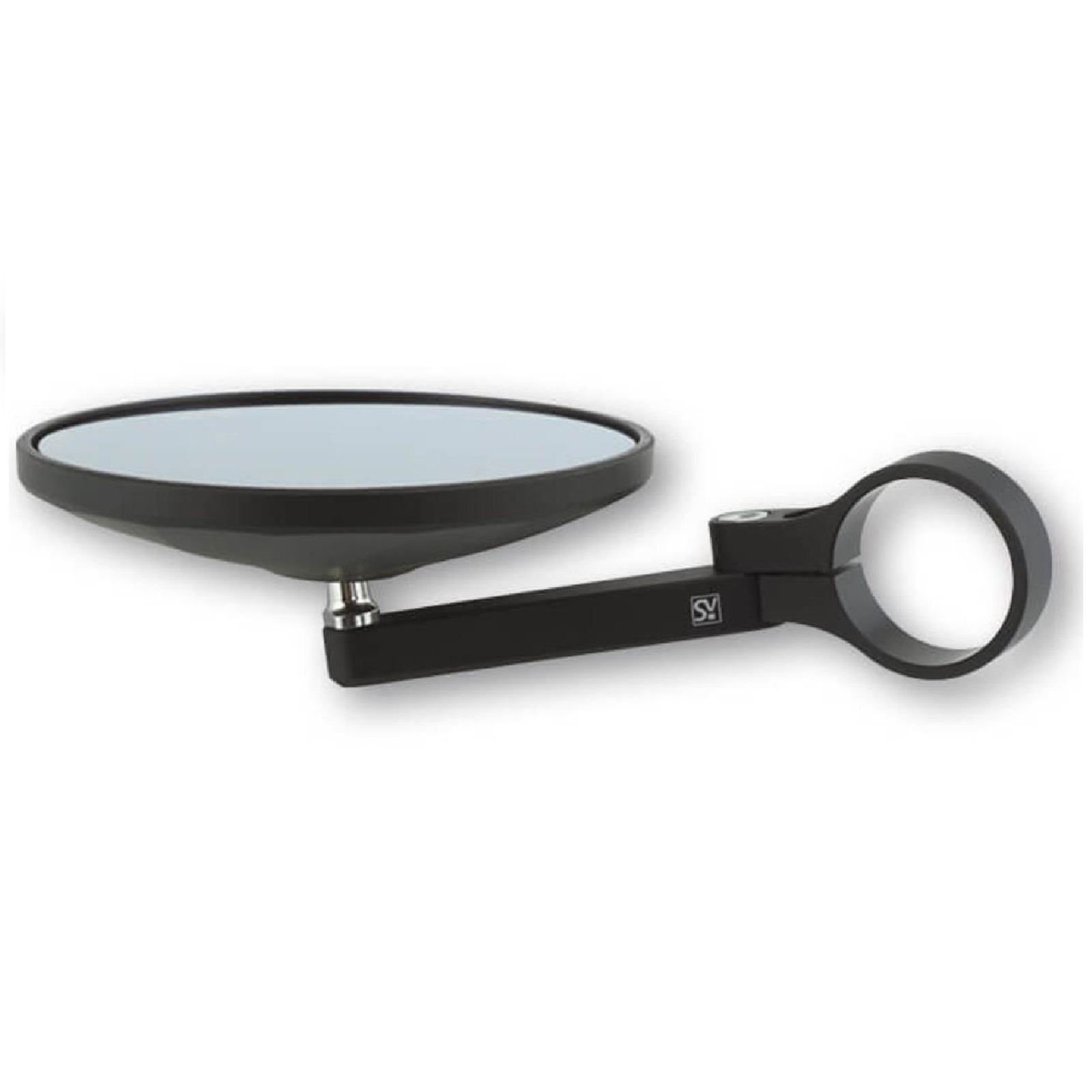 Lenkerendenspiegel Paar Universal schwarz E-geprüft Highsider plus Reduzierringe