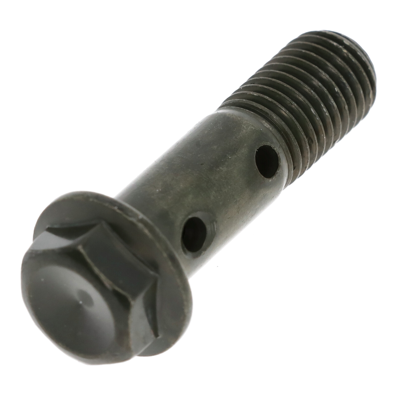 Doppel-Hohlschraube M10 x1.25 lang schwarz für Bremsschlauch