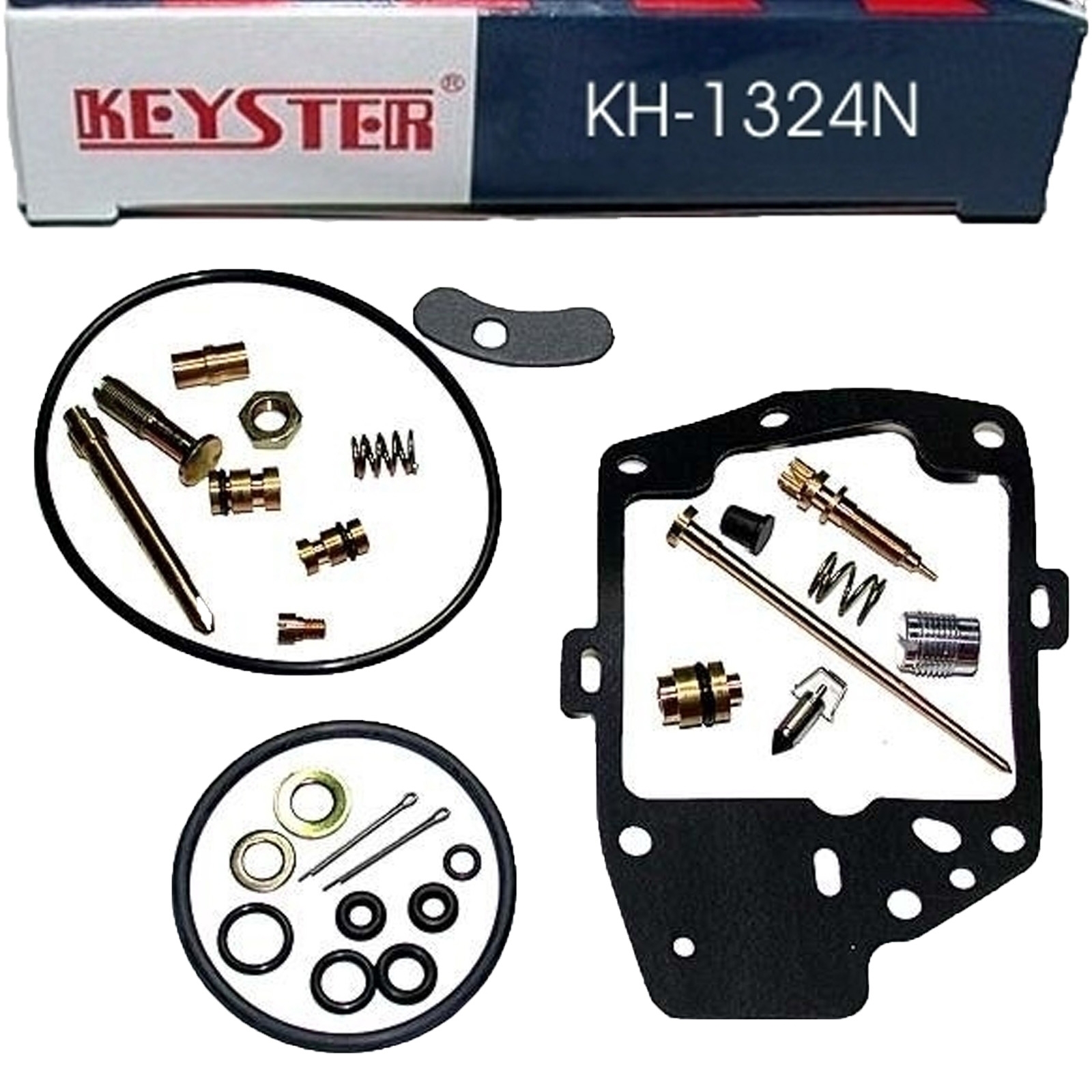 Keyster KH-1324N Vergaser Reparatursatz für Honda GL 1000 K Goldwing Baujahr 1978