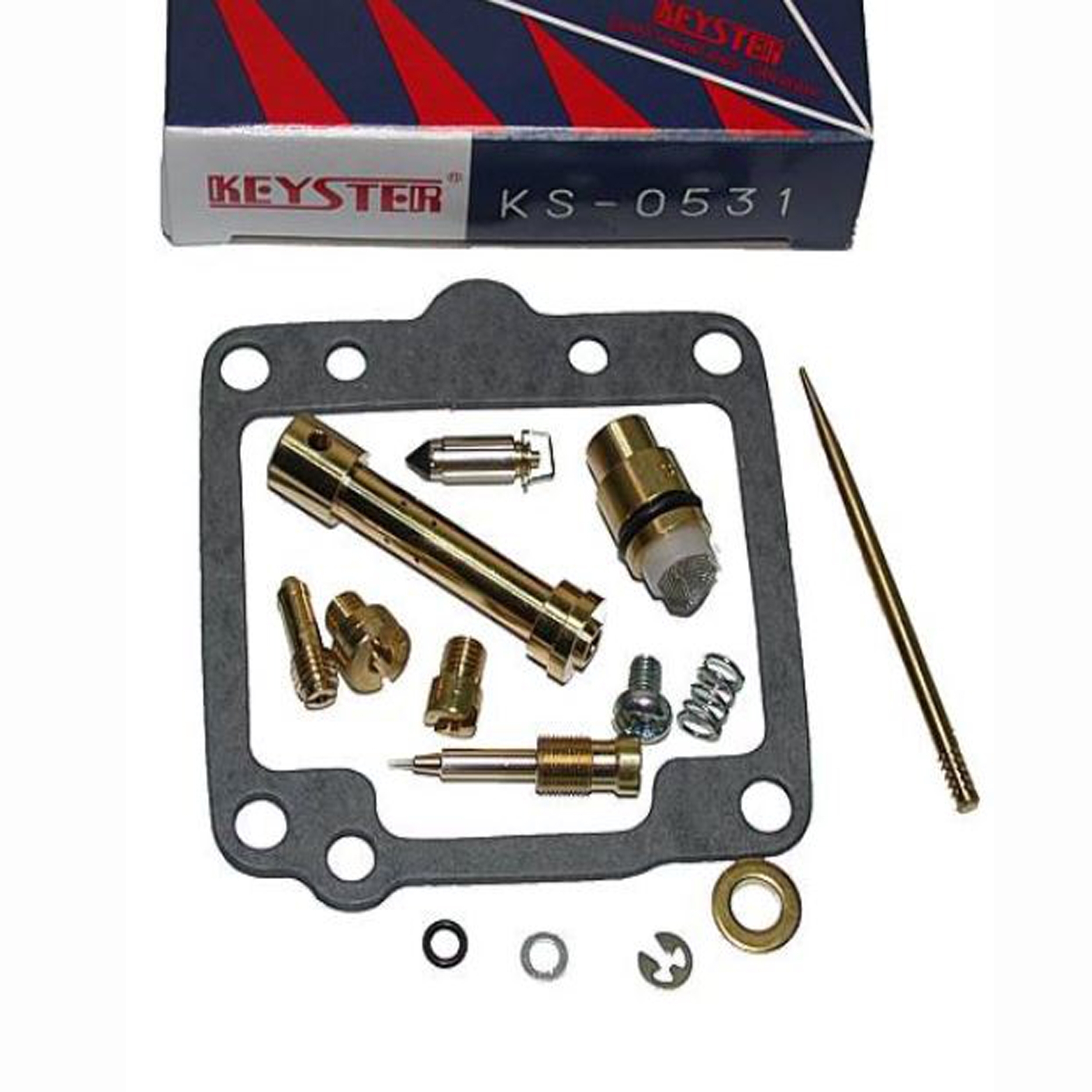 Keyster KS-0675N Vergaser Reparatursatz für Suzuki LS 650 F Savage Flachlenker 1986-1998 NP41B